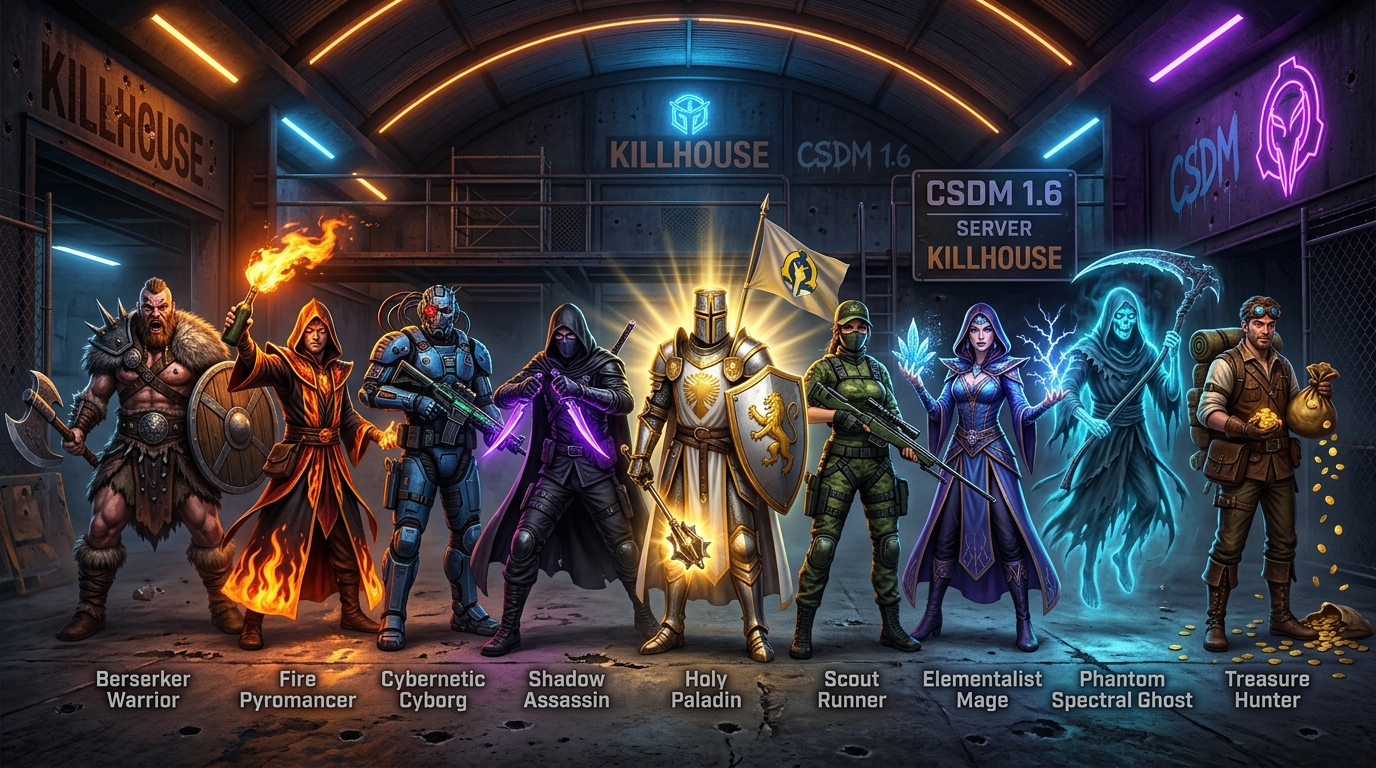 RPG Classes KILLHOUSE CSDM
